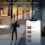 Tenda Güvenlik Kamerası Dış WLAN 2K, 3MP WLAN IP Kamera, İki Yönlü Sesli, 30 m Tam Renkli Gece Görüşü, IP66 Su Geçirmez, Kişi Tanıma ve Hareket Algılama, SD Kart ve B - Seçenekler: CT6| 2K, CT3| 1080P