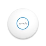 Tenda I27 WiFi 6 AX3000 çift bant erişim noktası, PoE standardı 802.3at destekler, tavan montajı, dolaşım, MU-MIMO, OFDMA, Çoklu SSID, App veya Web arayüzü üzerinden yönetilebilir, beyaz
