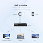 Tenda LAN Switch 8 Port Gigabit Ağ Anahtarı Ethernet Dağıtıcı (Tak ve Çalıştır Ethernet Anahtarı, Yönetilmez, Fansız, Metal Göv - Seçenekler: 1 paket, 5 bağlantı noktası, TEG1008M, 8 Ports TEG1008M...
