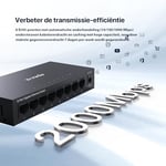 Tenda LAN Switch 8 Port Gigabit Ağ Anahtarı Ethernet Dağıtıcı (Tak ve Çalıştır Ethernet Anahtarı, Yönetilmez, Fansız, Metal Göv - Seçenekler: 1 paket, 5 bağlantı noktası, TEG1008M, 8 Ports TEG1008M...