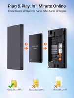 Tenda MF6 4G LTE MOBİLE WİFİ 6 ROUTER ( Sim Kart Takılabilir)