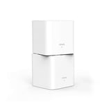 Tenda Nova MW3(2'li Paket) AC1200 Dual Band Mesh WiFi Sistemi 200㎡'ye Kadar Kapsama, Uygulama Kontrolü, Kolay Kurulum - Seçenekler: 2'li, 3'lü, 3 Pack, MX6 - 3 Pack