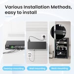 Tenda TEG1016D 16 Port 10/100/1000 Mbps Gigabit Rack-Mount Switch Metal Kasa - Seçenekler: 16 Bağlantı Noktası | Raf Montajı, 5 bağlantı noktası