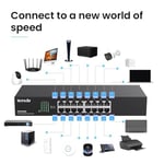 Tenda TEG1016D 16 Port 10/100/1000 Mbps Gigabit Rack-Mount Switch Metal Kasa - Seçenekler: 16 Bağlantı Noktası | Raf Montajı, 5 bağlantı noktası