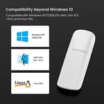 Tenda U12 3.0 AC1300 çift ​​bant usb internet adaptörü, gigabit wifi router için, Windows XP/7/8/8.1/10, MAC OS 10.6-10.12 ve Linux işlet - Seçenekler: U12|AC1300|Dahili Anteni, U10|AC650, U2|AX300...
