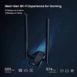 Tenda U18a Wi-Fi 6 Adaptör USB 3.0, AX1800 Çift Bantlı Wireless Adaptör, 1201Mbps 5GHz, 574Mbps 2.4GHz, Tak ve Çalıştır, MU-MIMO Teknolojisi, WP - Seçenekler: U18a|Wi-Fi 6|1800Mbps, U9|Wi-Fi 5|650Mbps