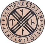 TENGRİ - Deri Peç - Arma - Türk Mitolojisi - Leather Patch