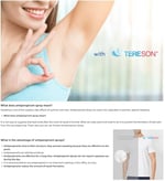 Tereson El,ayak, Koltuk Altı Terleme Önleyici Ve Ter Kokusuna Karşı Koruma Antiperspirant Sprey 50 ml - Seçenekler: 50 ml, 50 ml (3 paketi)