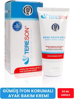 Tereson Koku Karşıtı Ayak Bakım Kremi 50 Ml (gümüş Iyon Korumalı)