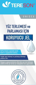 Tereson Yüz Terlemesi ve Parlaması için Koruyucu Jel, 50ml - Seçenekler: 50ml, 50ml (3 paketi)