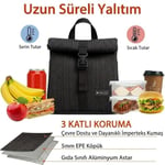 Termal Beslenme Çantası (Siyah)