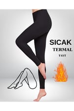 Termal Kadın Tayt İçlik Sıcak Tutan Kadın Termal Tayt