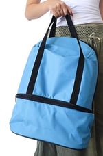 Termos Çanta Plaj Çanta Piknik Çanta Isı Yalıtımlı Sıcak Soğuk Tutucu Outdoor 2 Bölmeli 26 Litre