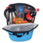 Termos Çanta Plaj Çanta Piknik Çanta Isı Yalıtımlı Sıcak Soğuk Tutucu Outdoor 2 Bölmeli 26 Litre