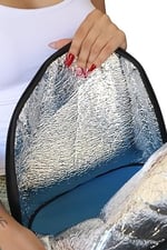 Termos Çanta Plaj Çanta Piknik Çanta Isı Yalıtımlı Sıcak Soğuk Tutucu Outdoor 2 Bölmeli 26 Litre