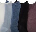 TEST Altın Simli 4'lü Kombin Lurex Çorap