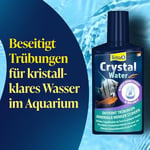 Tetra Crystalwater - Akvaryumdaki kristal berraklığında su için uyuşturuculara karşı su geçirmez, yüzer parçacıkları, 250 ml şişe bağlar