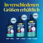 Tetra Crystalwater - Akvaryumdaki kristal berraklığında su için uyuşturuculara karşı su geçirmez, yüzer parçacıkları, 250 ml şişe bağlar