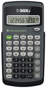 TEXAS INSTRUMENTS TI-30 XA Bilimsel Hesap Makinesi