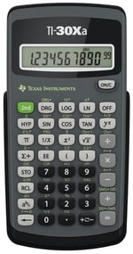 TEXAS INSTRUMENTS TI-30 XA Bilimsel Hesap Makinesi