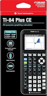 Texas Instruments TI-84 PLUS CE-T Bilimsel Grafik Hesap Makinesi, Siyah