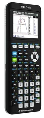 Texas Instruments TI-84 PLUS CE-T Bilimsel Grafik Hesap Makinesi, Siyah