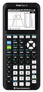 Texas Instruments TI-84 PLUS CE-T Bilimsel Grafik Hesap Makinesi, Siyah