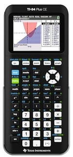 Texas Instruments TI-84 PLUS CE-T Bilimsel Grafik Hesap Makinesi, Siyah