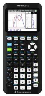 Texas Instruments TI-84 PLUS CE-T Bilimsel Grafik Hesap Makinesi, Siyah