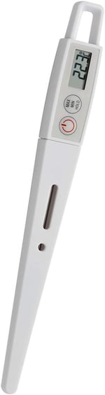 TFA Dostmann Dijital delme termometresi, 30.1040, gıdaların sıcaklık kontrolü için ideal, U 24 x G 19 x Y 218 mm