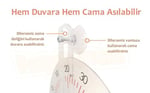 Tfa Tfa14.6020 Pencere Termometresi, Siyah