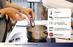 TFA Thermo Jack Katlanır Problu Dijital Termometre Bordo