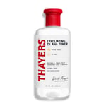 Thayers Glikolik Asit, Laktik Asit ve Cadı Hazel İçeren% 2 AHA Eksfoliye Edici Toner, Tüm Cilt Tipleri için Pürüzsüzleştirici ve Gözenek Arındırıcı Cilt Bakımı, 12 Fl Oz