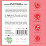 The Bath Factory, Strawberry Shea vücut fırçası, 300 gram