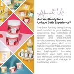 The Bath Factory, Strawberry Shea vücut fırçası, 300 gram