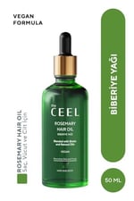 The Ceel Biberiye Saç Yağı Complexi 50 ml - Biotin, Hint Yağı ve Vitamin E İçeren Bitkisel Bakım Yağı, Saç Derisi, Kaş ve Kirpik İçin Besleyici ve Parlaklık Destekleyici - Seçenekler: 1 Adet, 2li Set