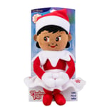 The Elf on the Shelf Plushee Pals - 43 cm Scout Elf Peluş Oyuncaklar - Sarılabilir ve Sevimli Kahverengi Gözlü Kız Dolması Elf Peluş