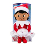 The Elf on the Shelf Plushee Pals - 43 cm Scout Elf Peluş Oyuncaklar - Sarılabilir ve Sevimli Kahverengi Gözlü Kız Dolması Elf Peluş