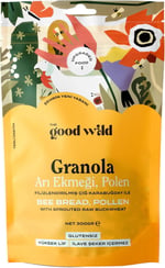 The Good Wild Arı Ekmeği & Polenli Granola - Glutensiz Yulaf Ezmesi, İlave Şekersiz, Yüksek Lifli, 300 g