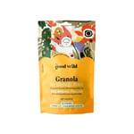 The Good Wild Arı Ekmeği & Polenli Granola - Glutensiz Yulaf Ezmesi, İlave Şekersiz, Yüksek Lifli, 300 g