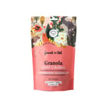 The Good Wild Çilekli Çikolatalı Granola - Glutensiz Vegan Atıştırmalık, Kurutulmuş Çilekli, Yüksek Lifli, 300 g