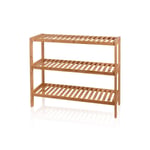 The Mia Bambu 3 Katlı Düzenleyici Dolap Raf Ayakkabılık 70x59x26 Cm