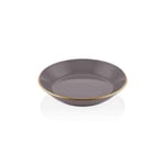 The Mia Basic Yemek Tabağı 6 Lı Set Gri - 20cm