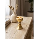 The Mia Brass Pirinç Şamdan Ve Tealight Mumluk 9 Cm