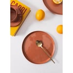 The Mia Cotta Limoges Pasta Tabağı Terracota 21 Cm