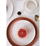The Mia Cotta Limoges Servis Tabağı Terracota 27 Cm Ctt027