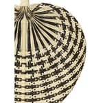 The Mia Dekoratif Bambu Duvar Dekoru Siyah 3x48x58 Cm