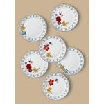 The Mia Fiore Servis Tabağı 6 Kişilik