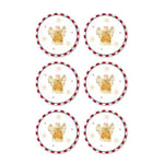 The Mia Globe Pasta Tabağı 6 Lı Set 19 Cm New029