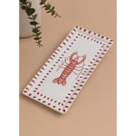 The Mia Italian Summer Dikdörtgen Servis Tabağı 35x16 Cm